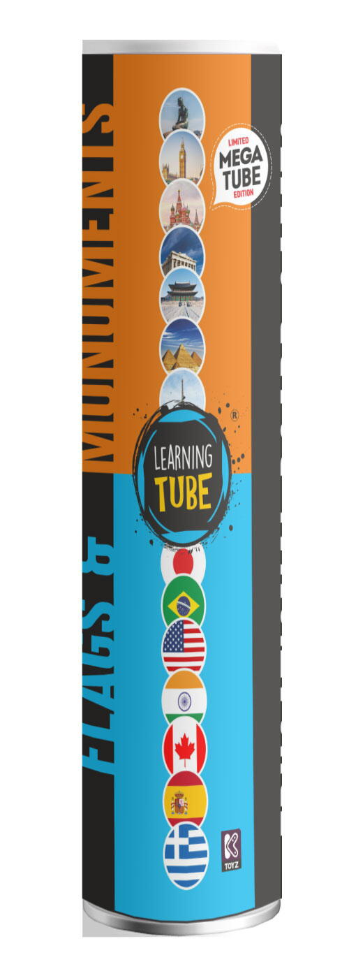 Joc Learning Tube - Steagurile Monumentele lumii