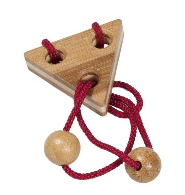Joc logic IQ elibereaza inelul in cutie metalica-6 9.4 cm