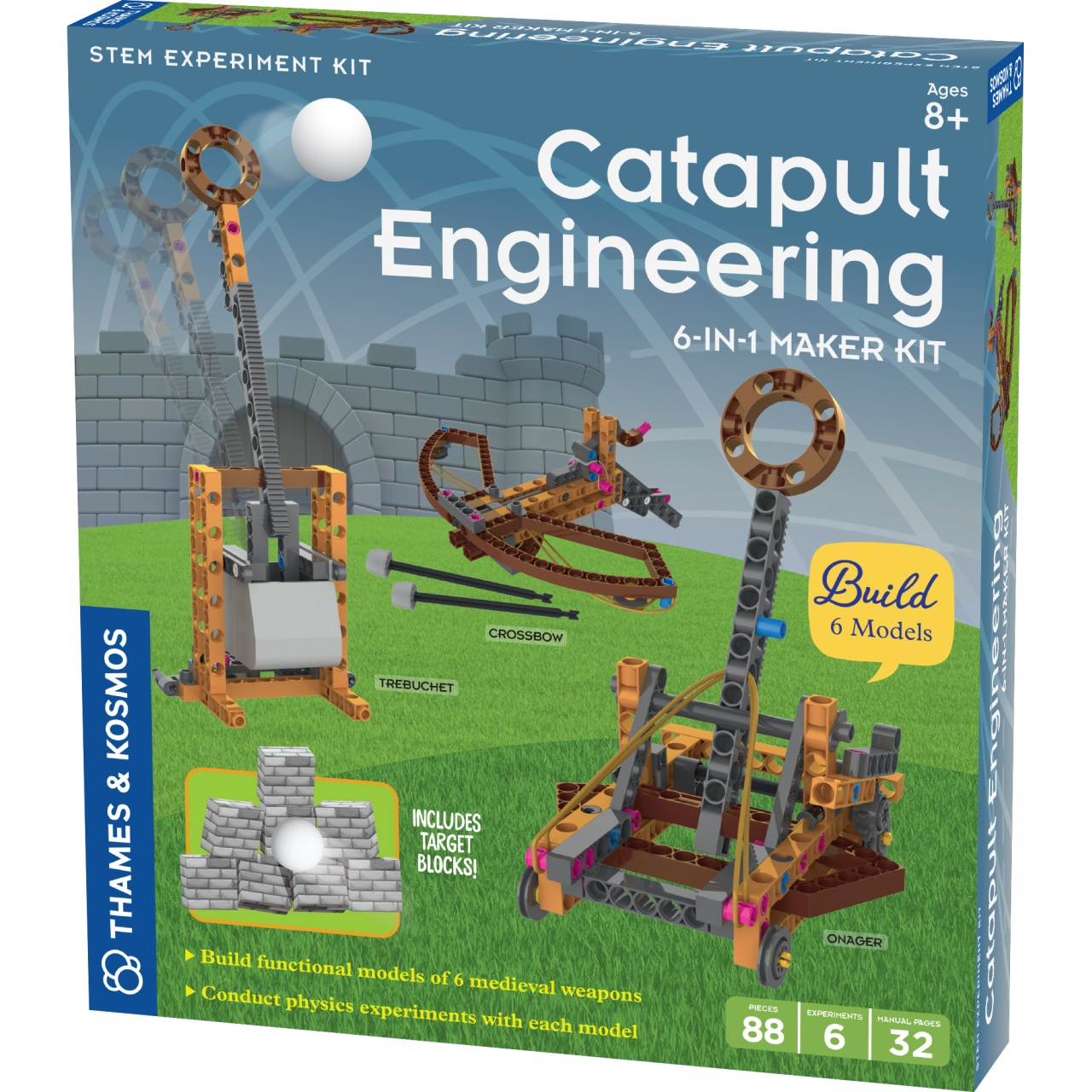 Kit STEM Construieste catapulte, Thames Kosmos