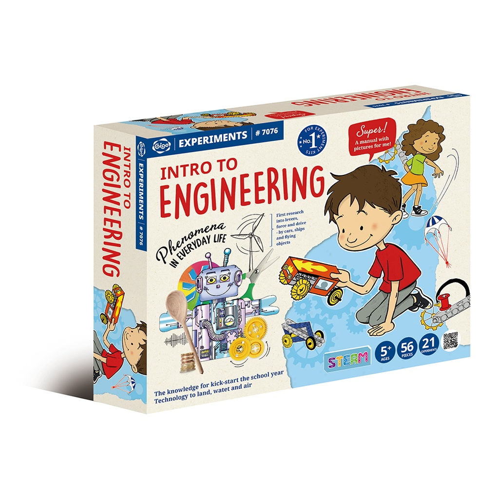 Kit STEM Introducere in inginerie, Gigo Toys