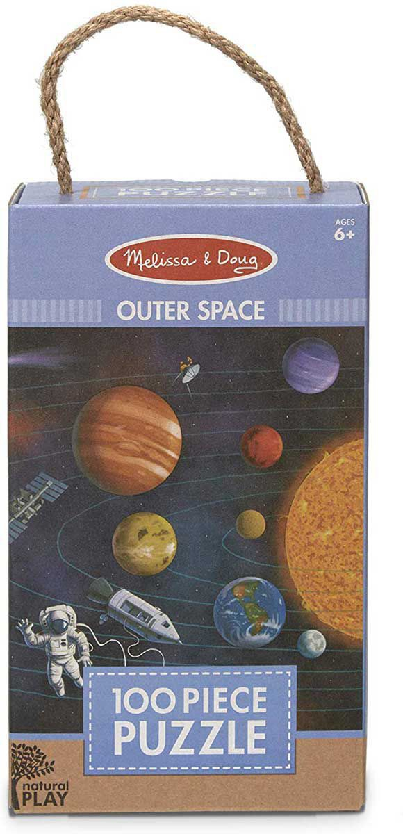 Primul meu puzzle eco din carton Spatiul - Melissa Doug