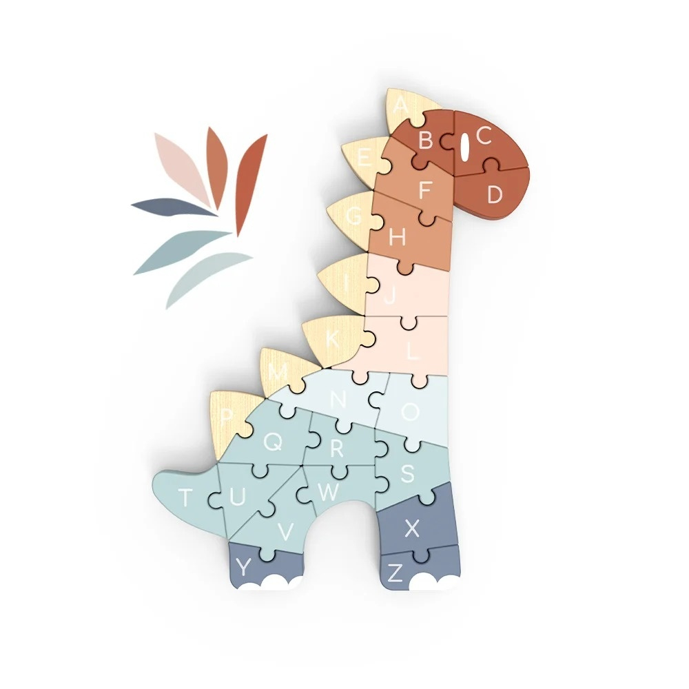 Puzzle din lemn ABC Dino, Speedy Monkey