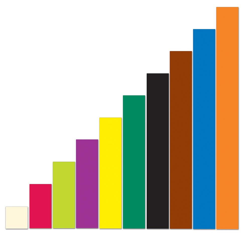 Riglete gigant Cuisenaire Rods