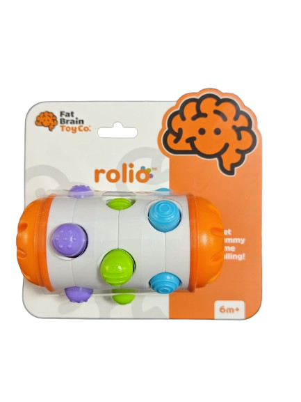 Rolio - Jucarie senzoriala tip cilindru cu butoane click-clack