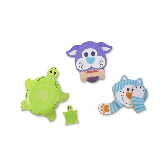 Set 3 jucarii pentru motricitate Animale de companie - Melissa Doug