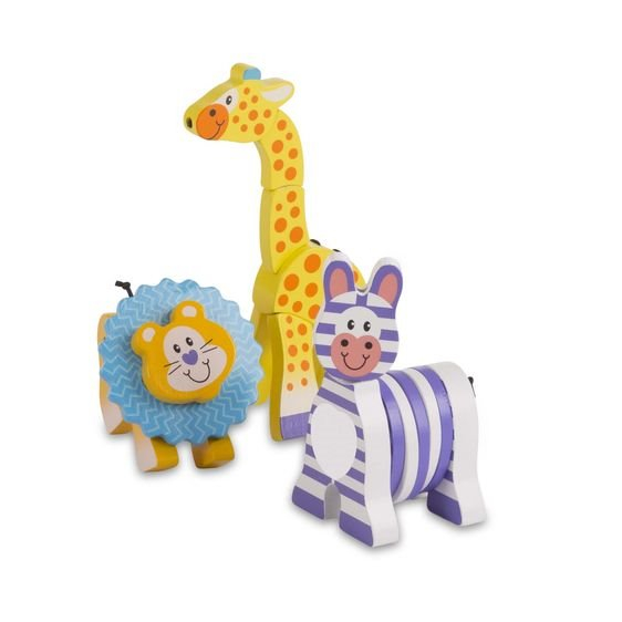 Set 3 jucarii pentru motricitate Safari - Melissa Doug