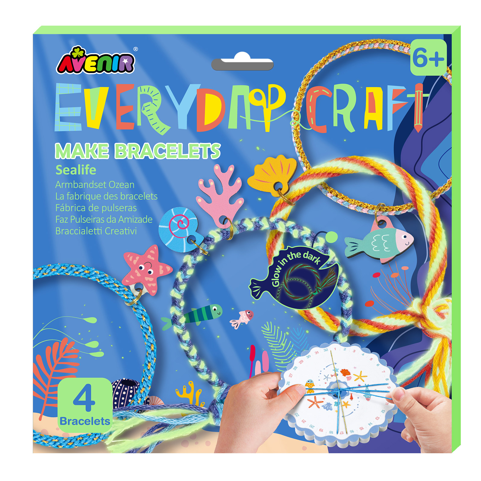 Set creativ Everyday Craft - confectioneaza Bratari Marine