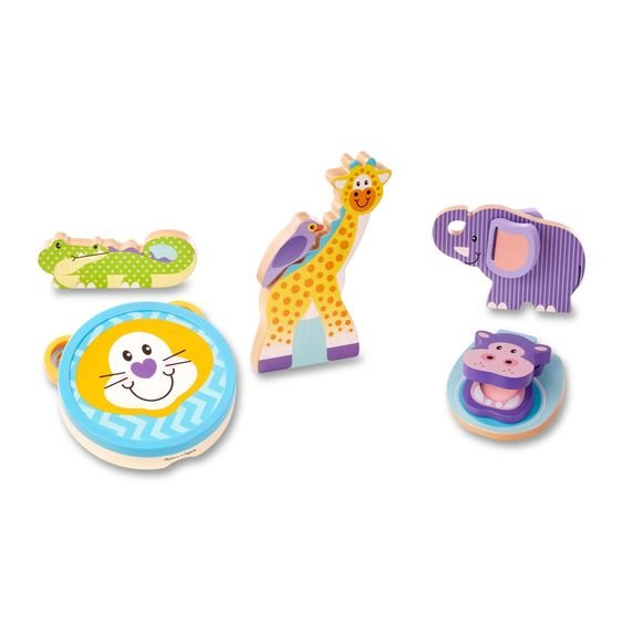 Set de instrumente muzicale Safari - Melissa Doug