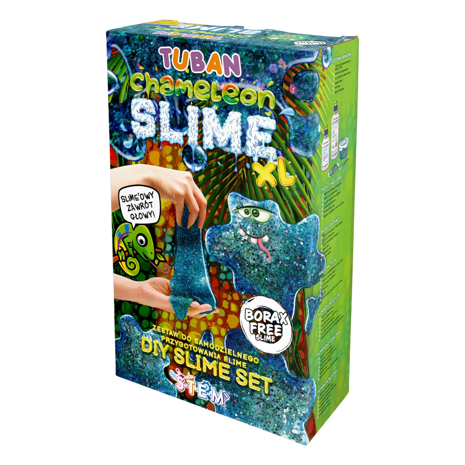Set DIY experimente SLIME - CAMELEON XL