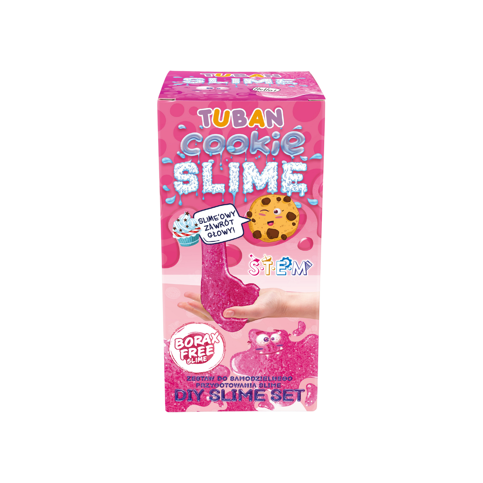 Set DIY experimente SLIME - COOKIE