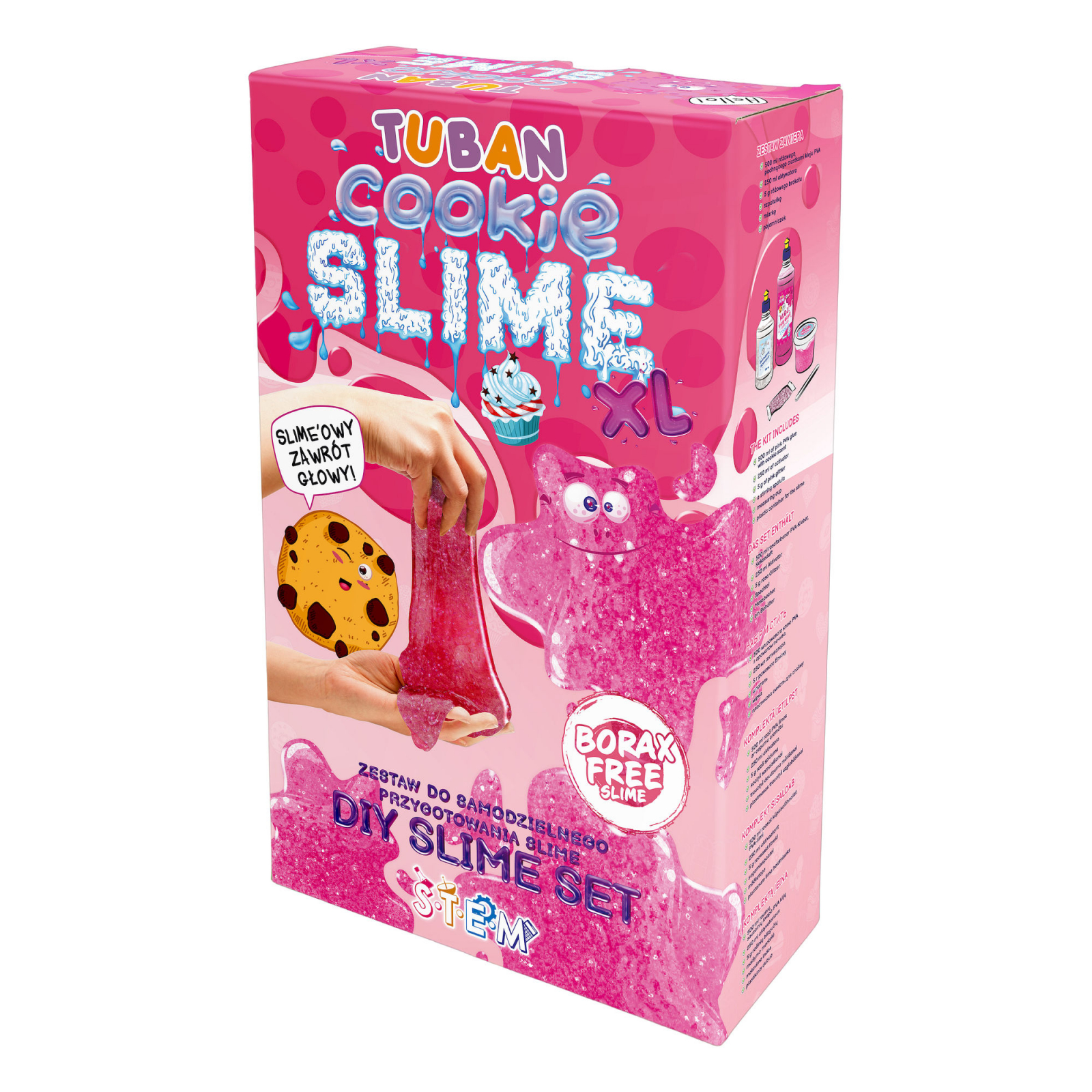 Set DIY experimente SLIME - COOKIE XL