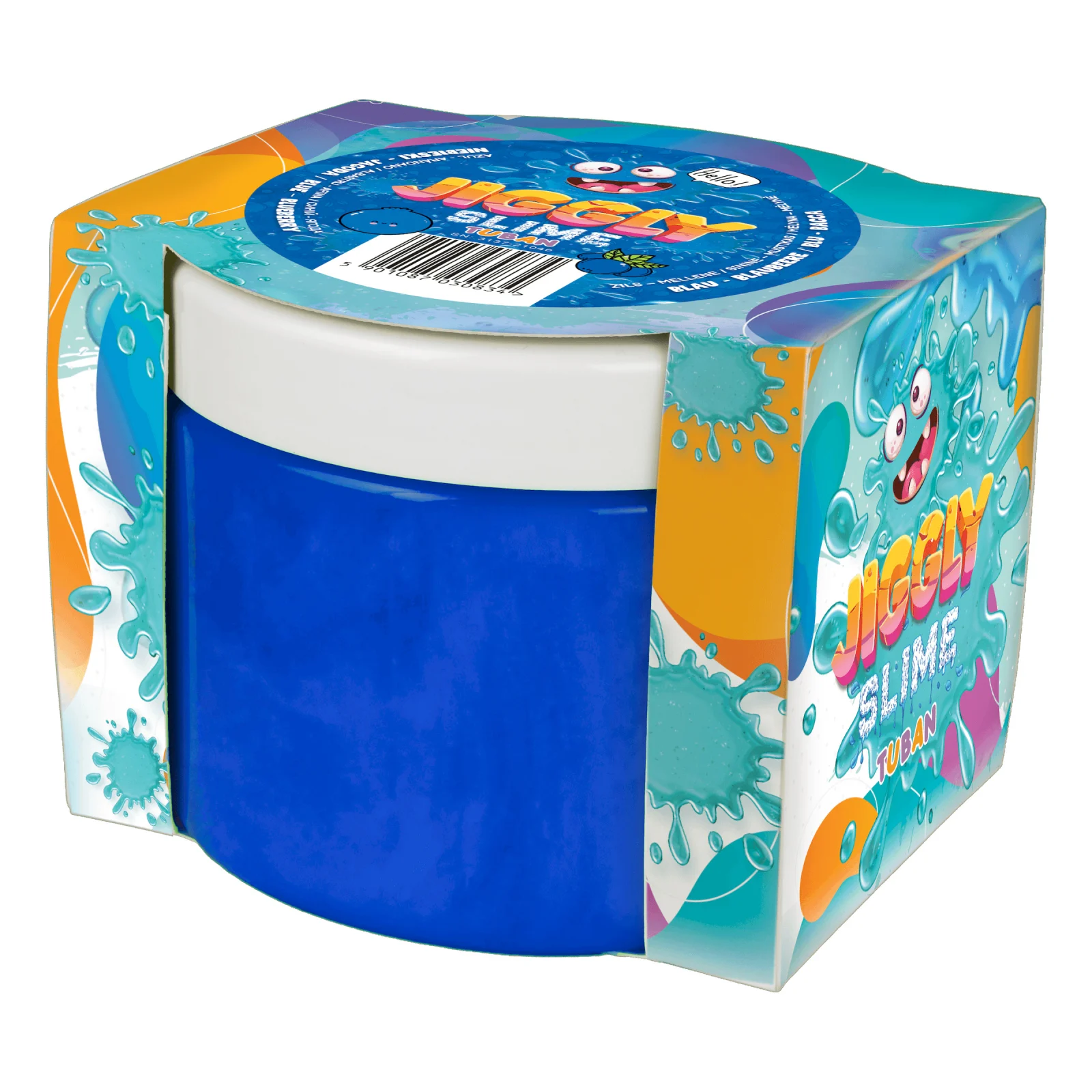 Slime in cutie JIGGLY SLIME - afine, 500 g