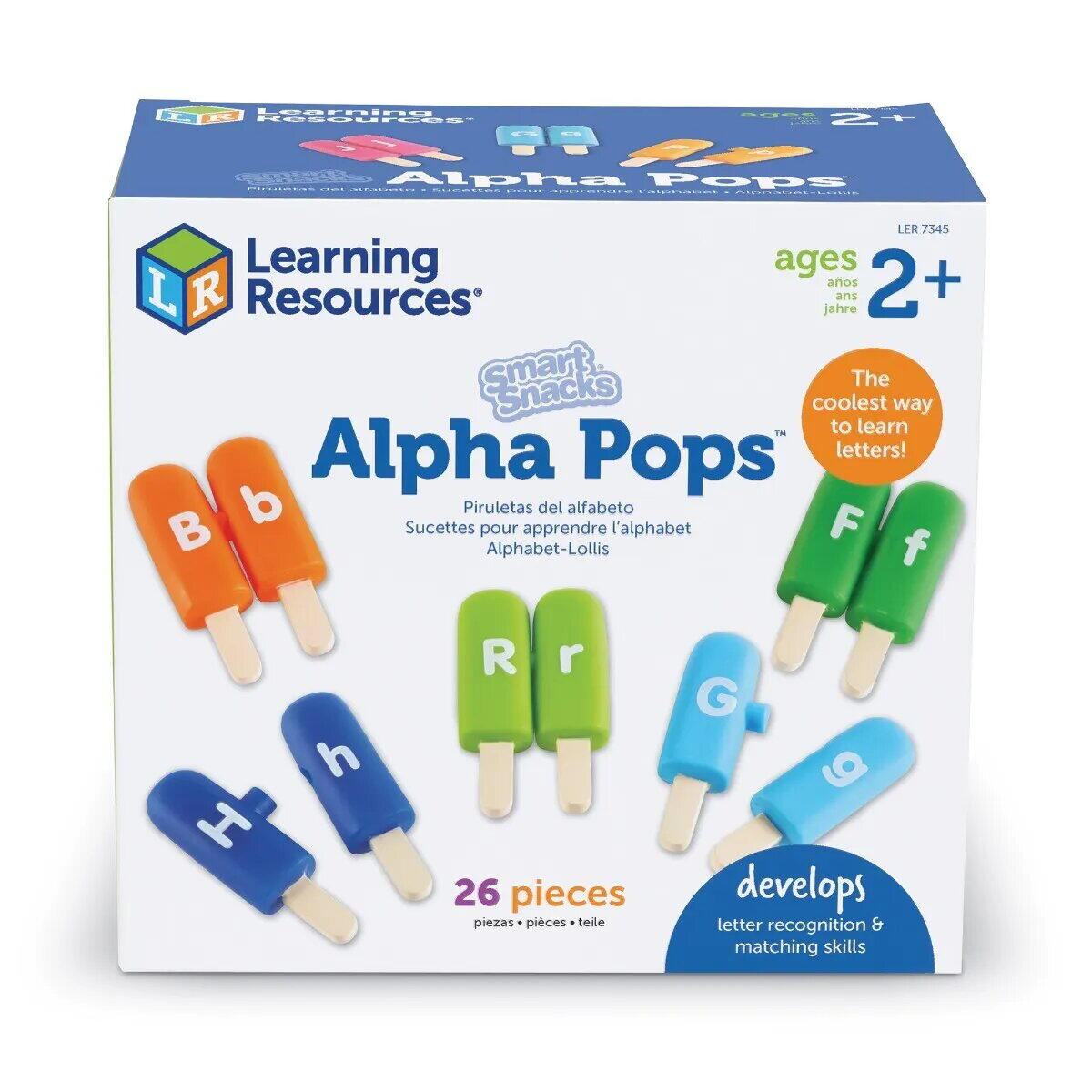 Smart Snacks Alpha Pops - Inghetatele ABC