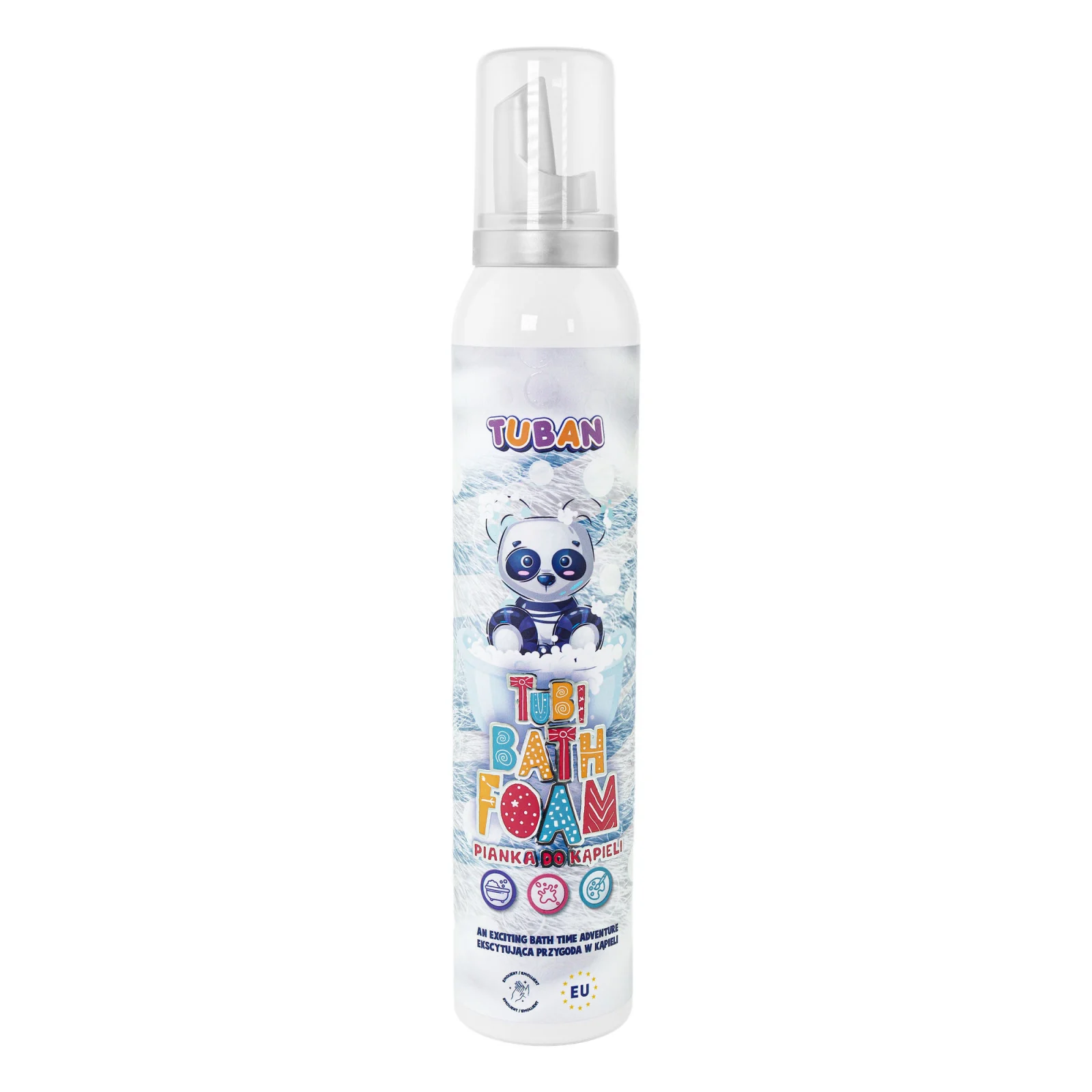 Spuma creativa pentru baie si slime - TUBI - ALB 200 ml