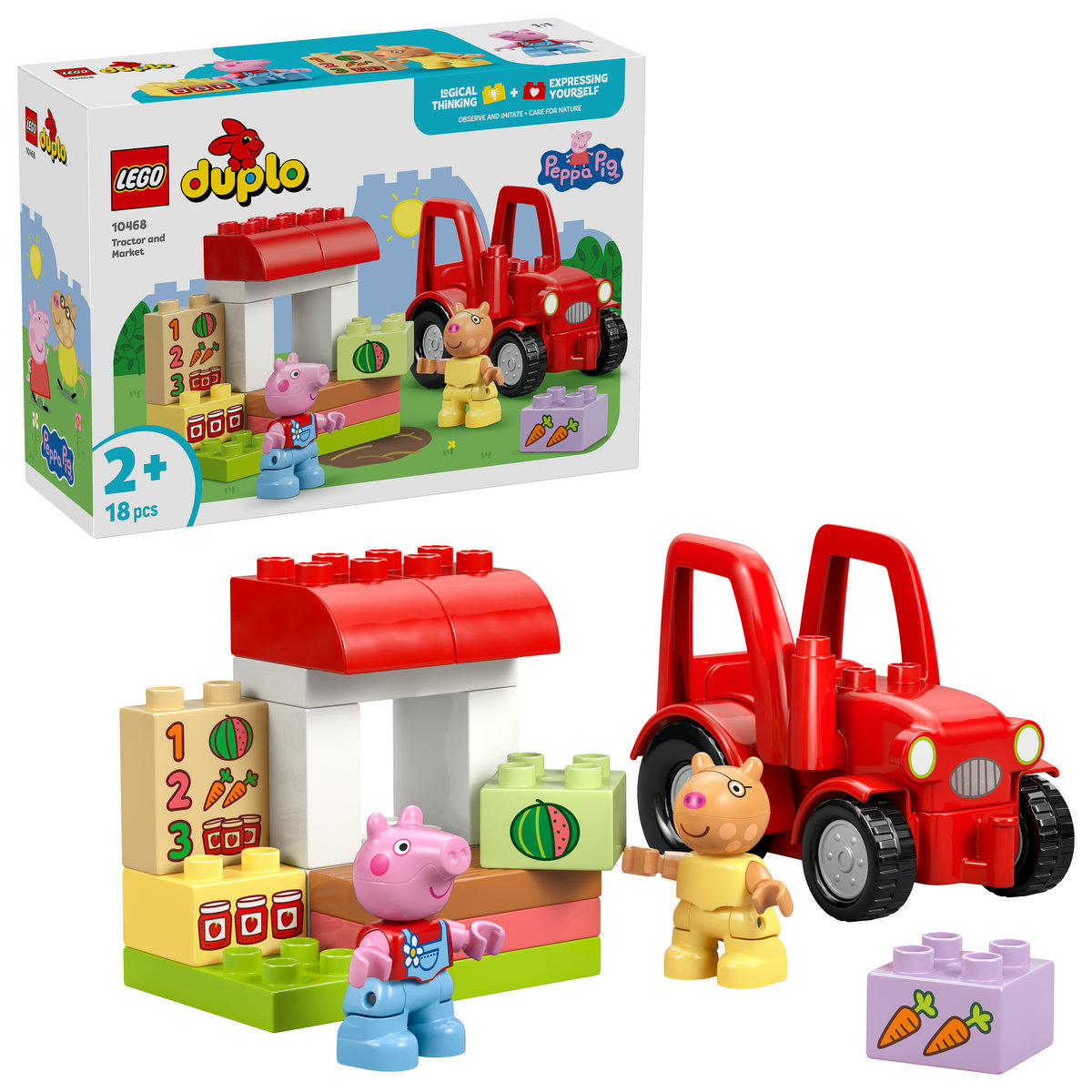 Tractor si piata