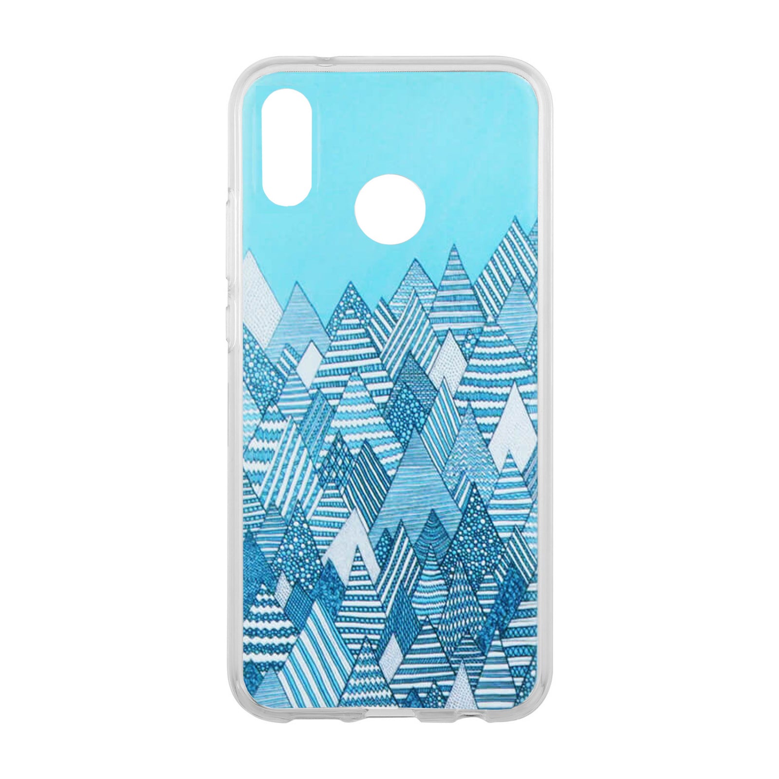 Carcasa Husa Compatibila cu Huawei P20 Lite Model Winter Forest, Antisoc Engros