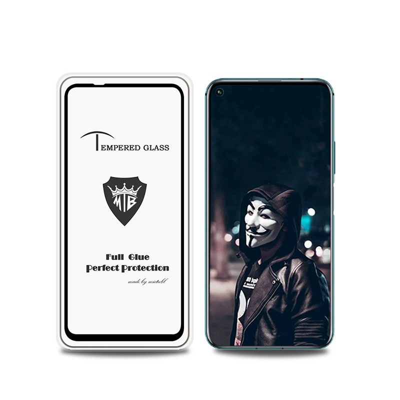 Folie de sticla securizata Compatibila cu Huawei Honor 20 Pro, neagra, anti amprenta, full adeziv, marca Mietubl Engros