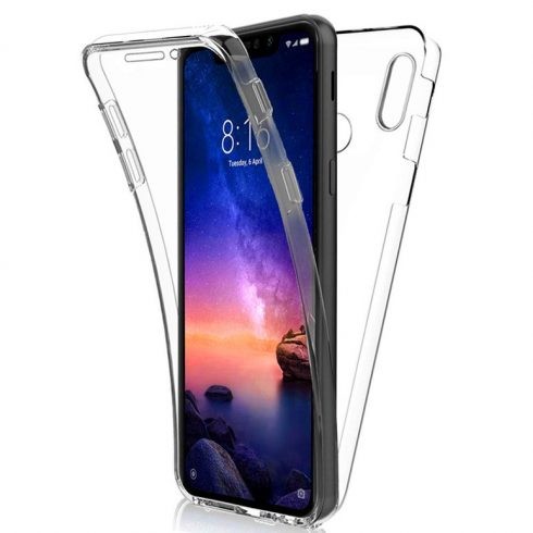 Husa fata spate Compatibila cu Huawei Mate P20 Lite (2018), material fata tpu si pet, spate din plastic, transparenta, protectie full Engros