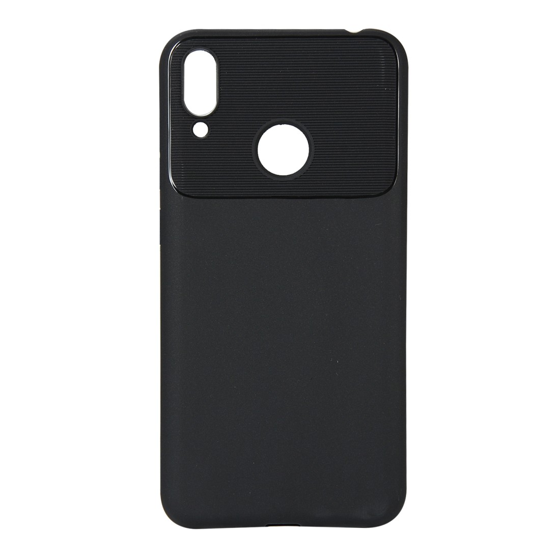 Husa material moale tpu, Compatibila cu Huawei Y7 Prime (2019) / Y7 (2019), neagra, ultraslim, seria Beetle Engros