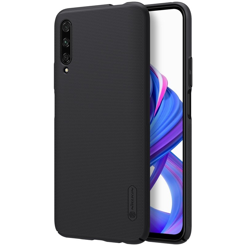 Husa originala Nillkin, Compatibila cu Huawei Honor 9X Pro, neagra, seria Frosted Shield, protectiva, subtire policarbonat Engros