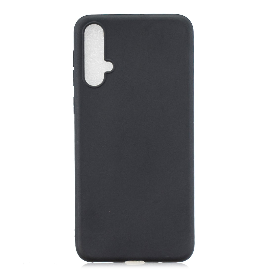 Husa protectiva Compatibila cu Huawei Nova 5 Pro / Nova 5, neagra, material semi-moale tpu, model Frosted Solid, subtire si usoara Engros