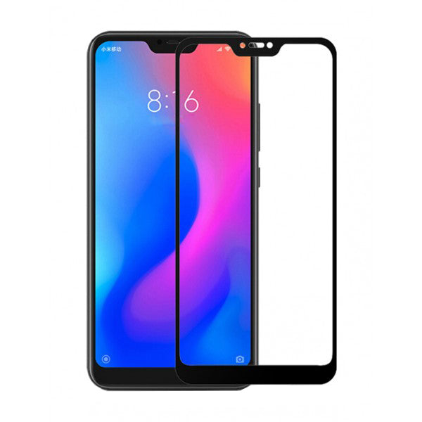Folie de protectie Compatibila cu Xiaomi Mi A2 Lite / Compatibila cu Xiaomi Redmi 6 Pro, Folie sticla securizata 3D Negru, FULL SCREEN,Tempered Glass, Antisoc Engros