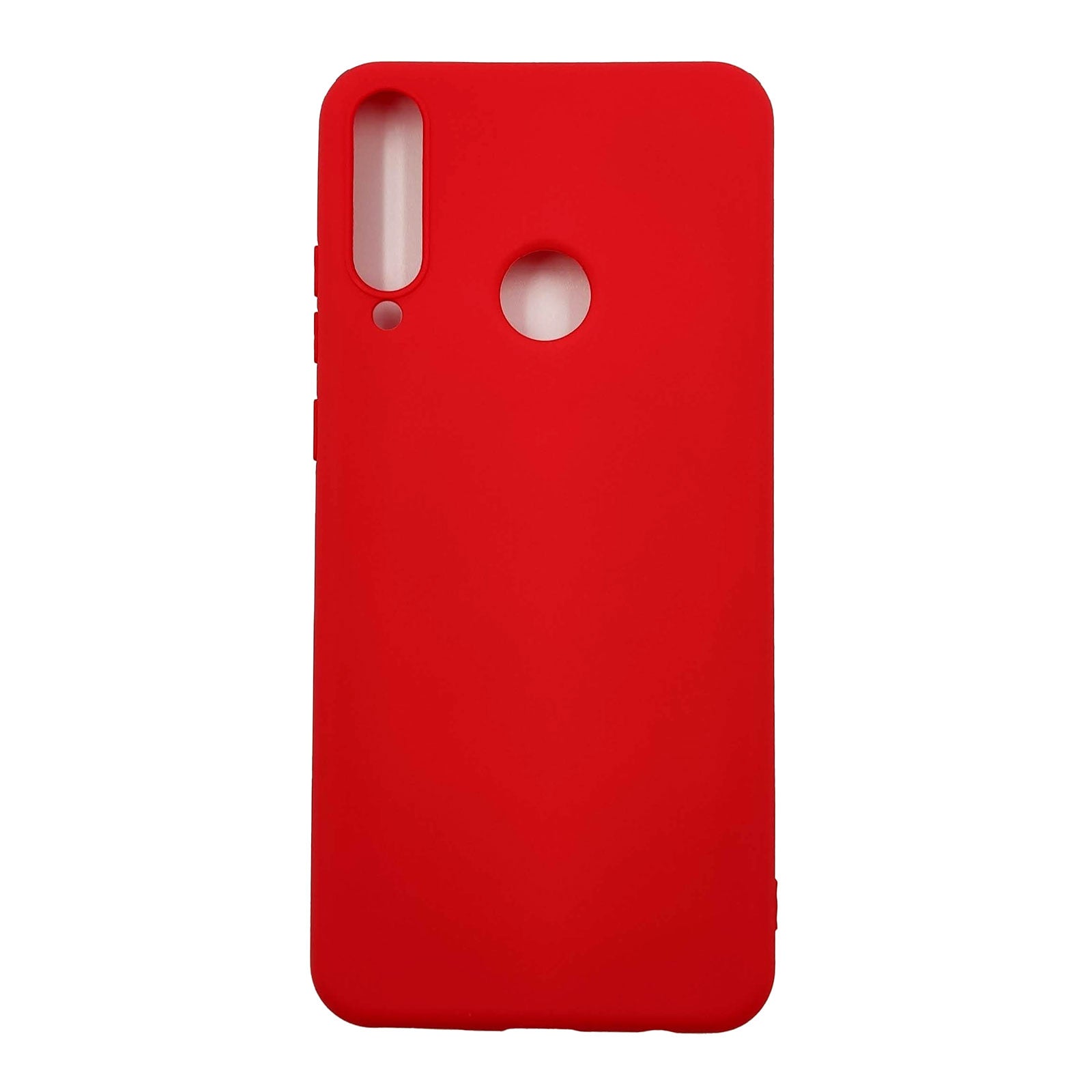 Husa Compatibila cu Huawei Y6P, Silicon, TPU Rosu Engros