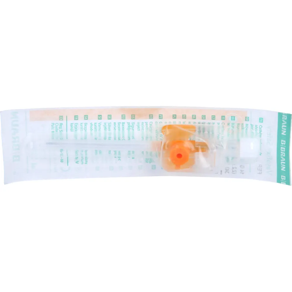 Vasofix Safety Kanüle 14 G 2,2x50 mm orange 1 St