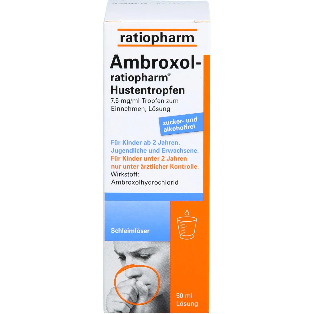 Ambroxol-ratiopharm Hustentropfen 50 ml