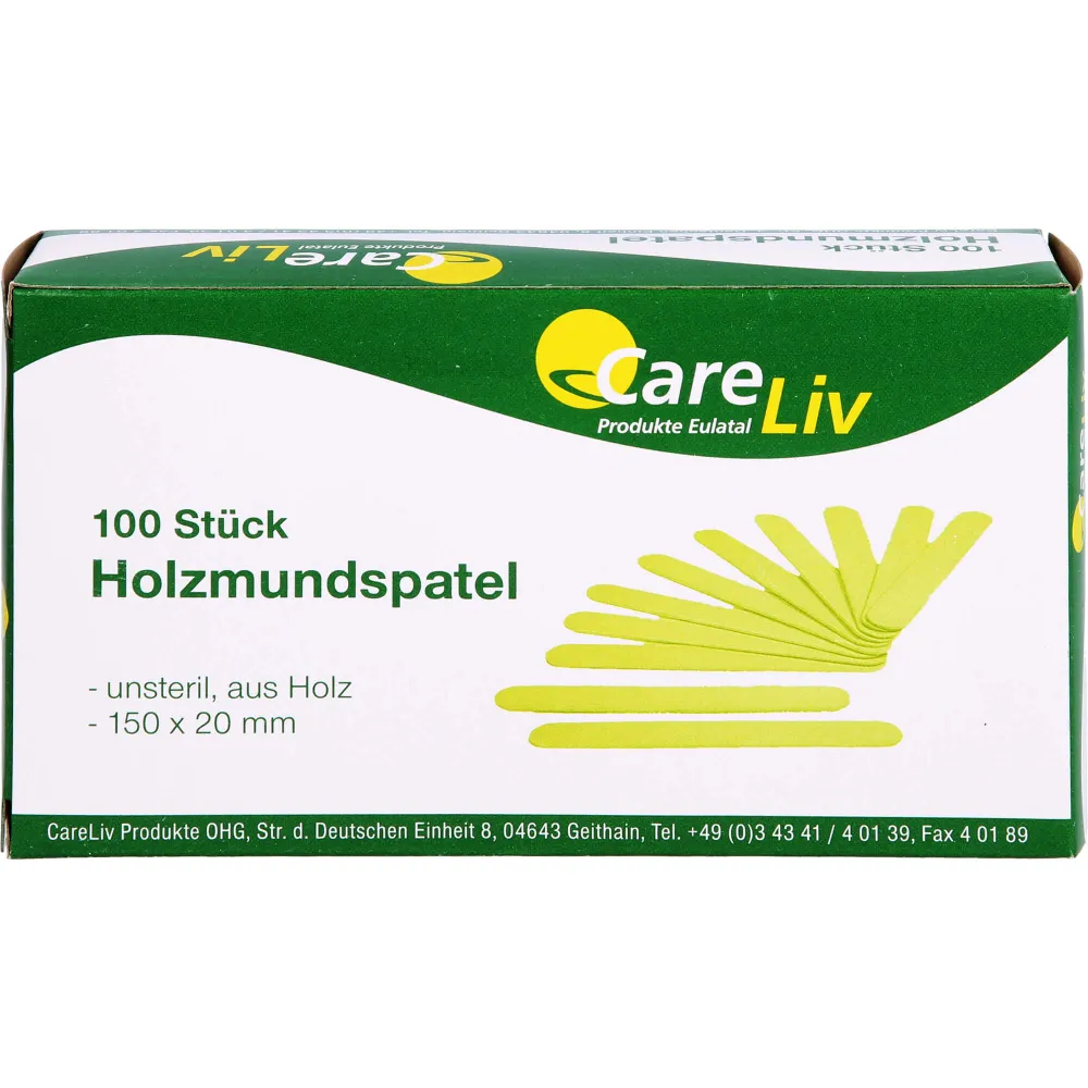 Holzmundspatel 15 cm 100 St