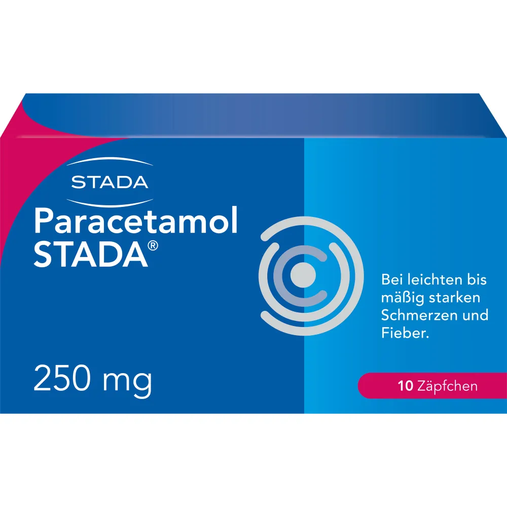 Paracetamol Stada 250 mg Zäpfchen 10 St