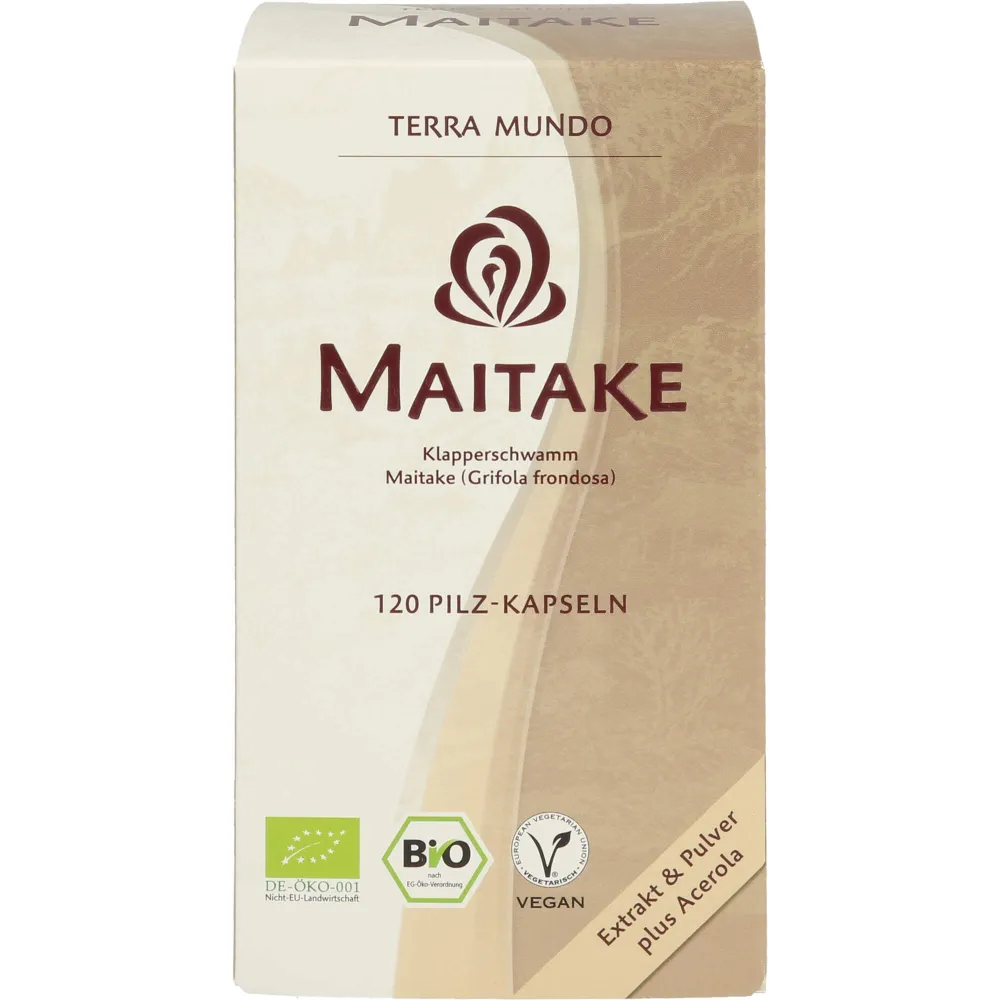 Maitake Vitalpilz Bio Terra Mundo Kapseln 120 St