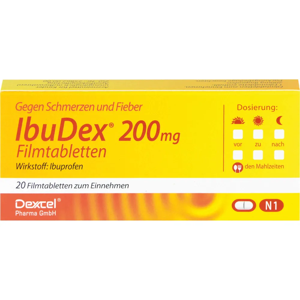 Ibudex 200 mg Filmtabletten 20 St