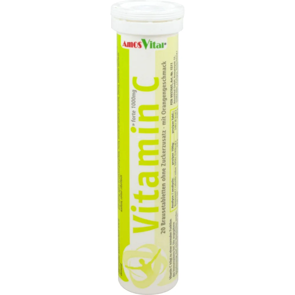 Vitamin C 1000 mg AmosVital Brausetabletten 20 St