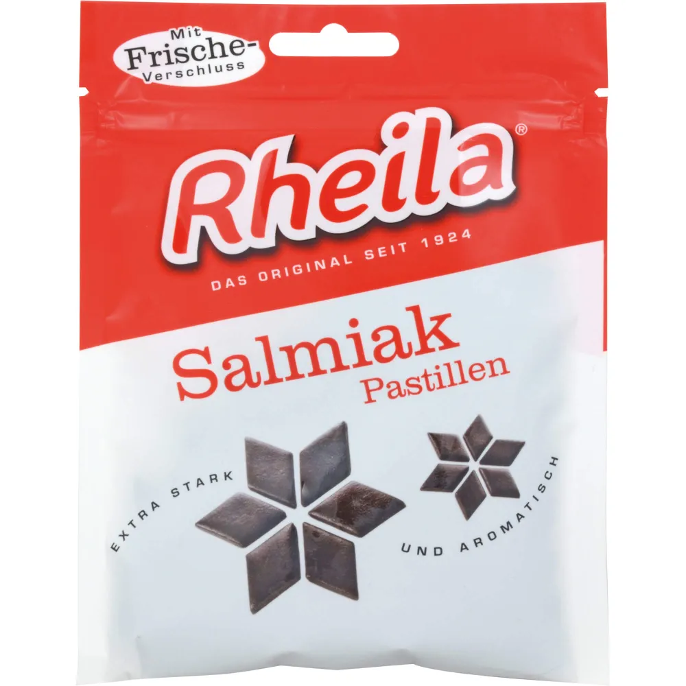 Rheila Salmiak Pastillen zuckerhaltig 90 g