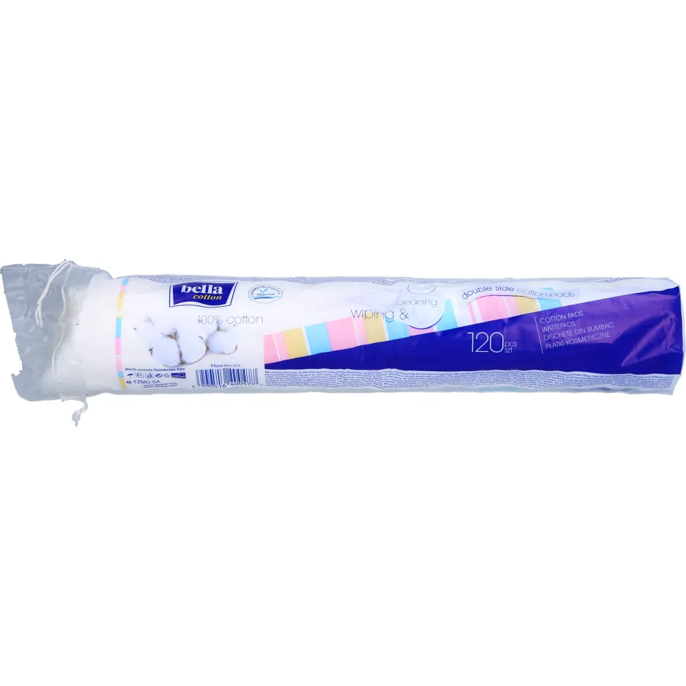 Bella Duo-Wattepads rund Cotton 120 St