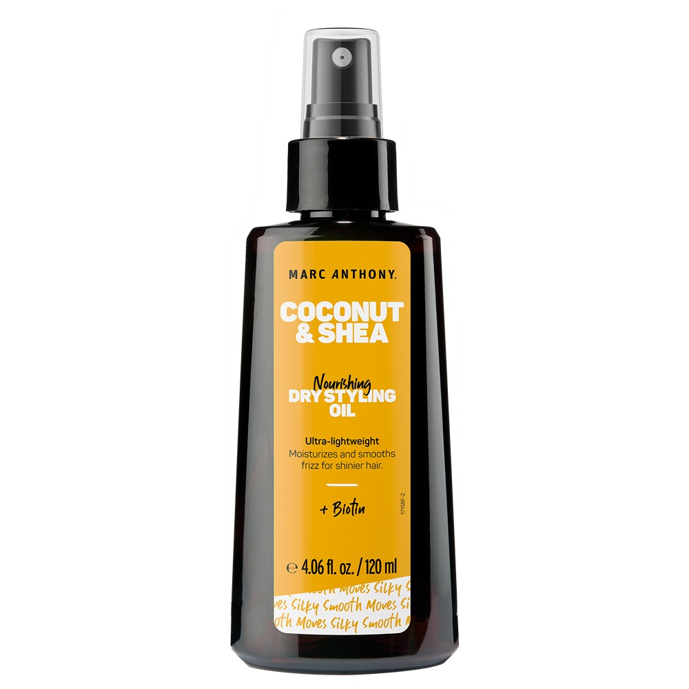 Ulei de coafat ultra-lejer cu de Cocos si Unt de Shea Coconut&Shea, 120 ml, Marc Anthony