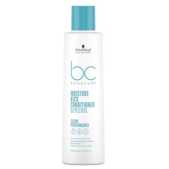 Balsam hidratant pentru par uscat Moisture Kick BC Bonacure, 200 ml, Schwarzkopf Professional