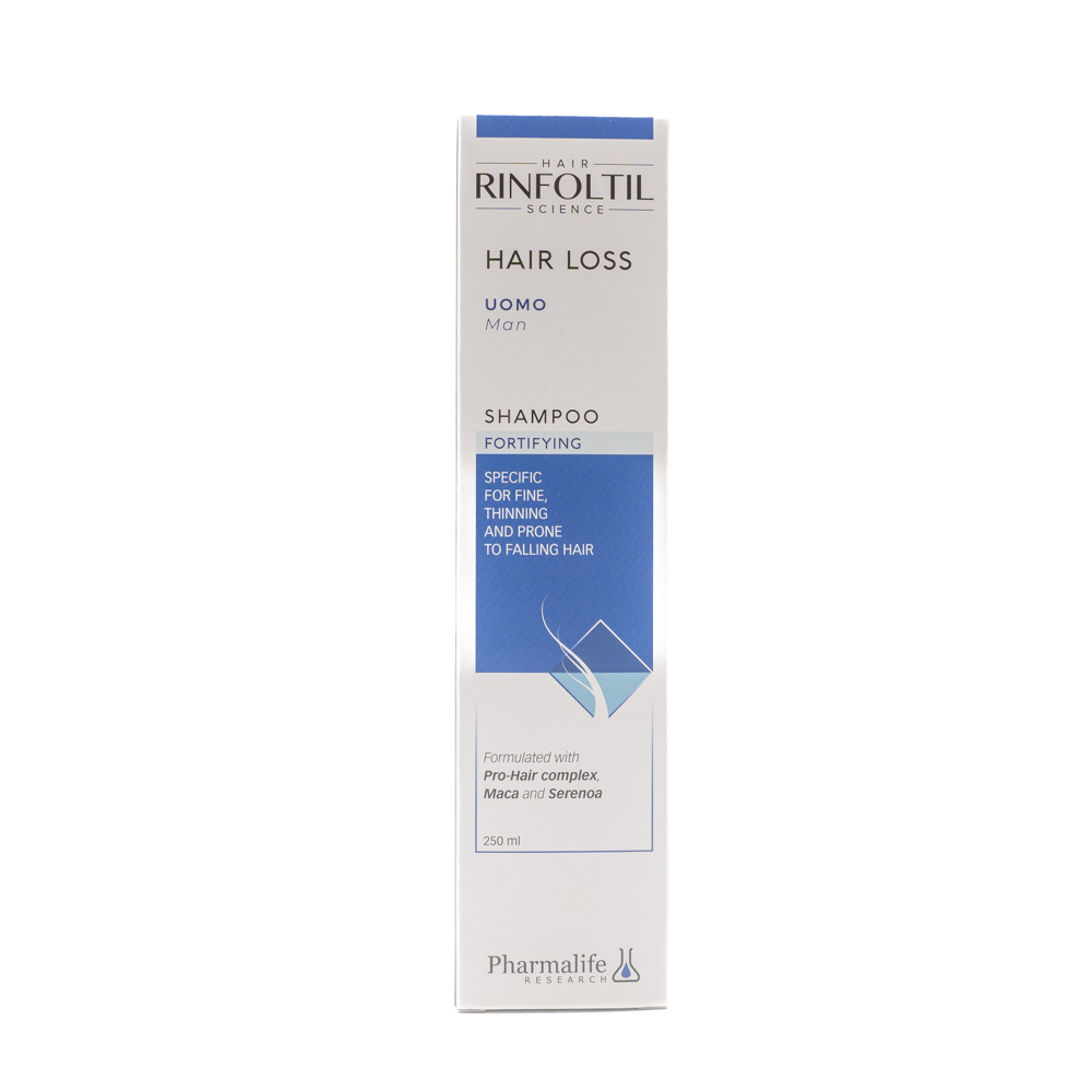 Sampon impotriva caderii parului pentru barbati, 250 ml, Rinfoltil
