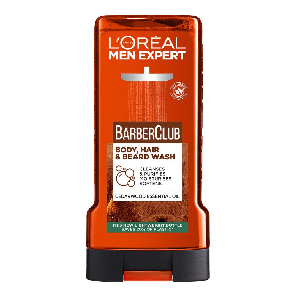 Gel de dus pentru barbati Barber Club Men Expert, 300 ml, LOreal