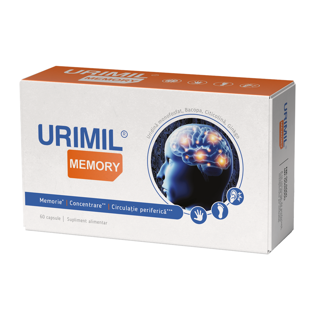 Urimil Memory, 60 capsule, Plantapol