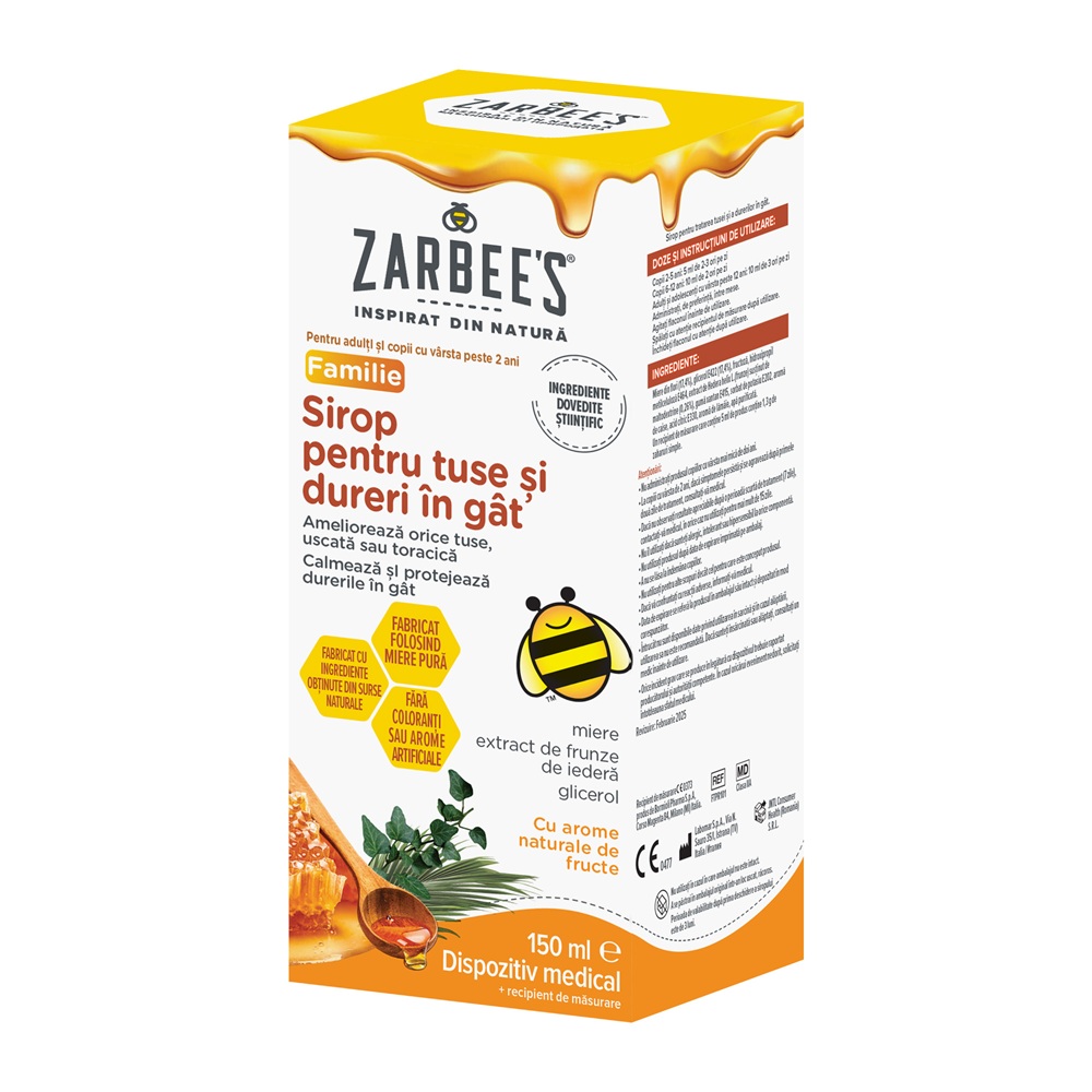 Sirop de tuse Zarbee`s, 150 ml, Johnson