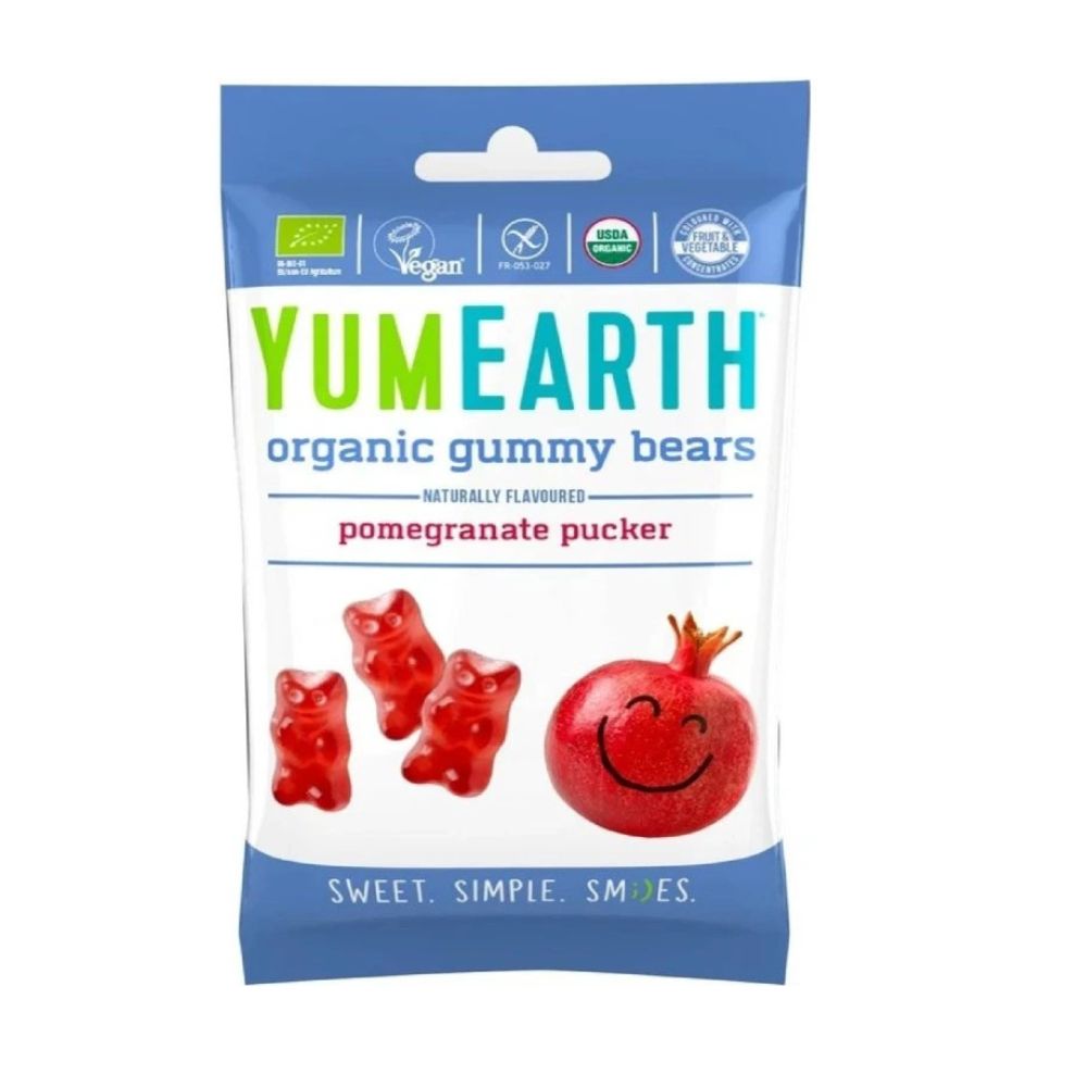 Jeleuri bio Gummy Bear, 50 g, YumEarth