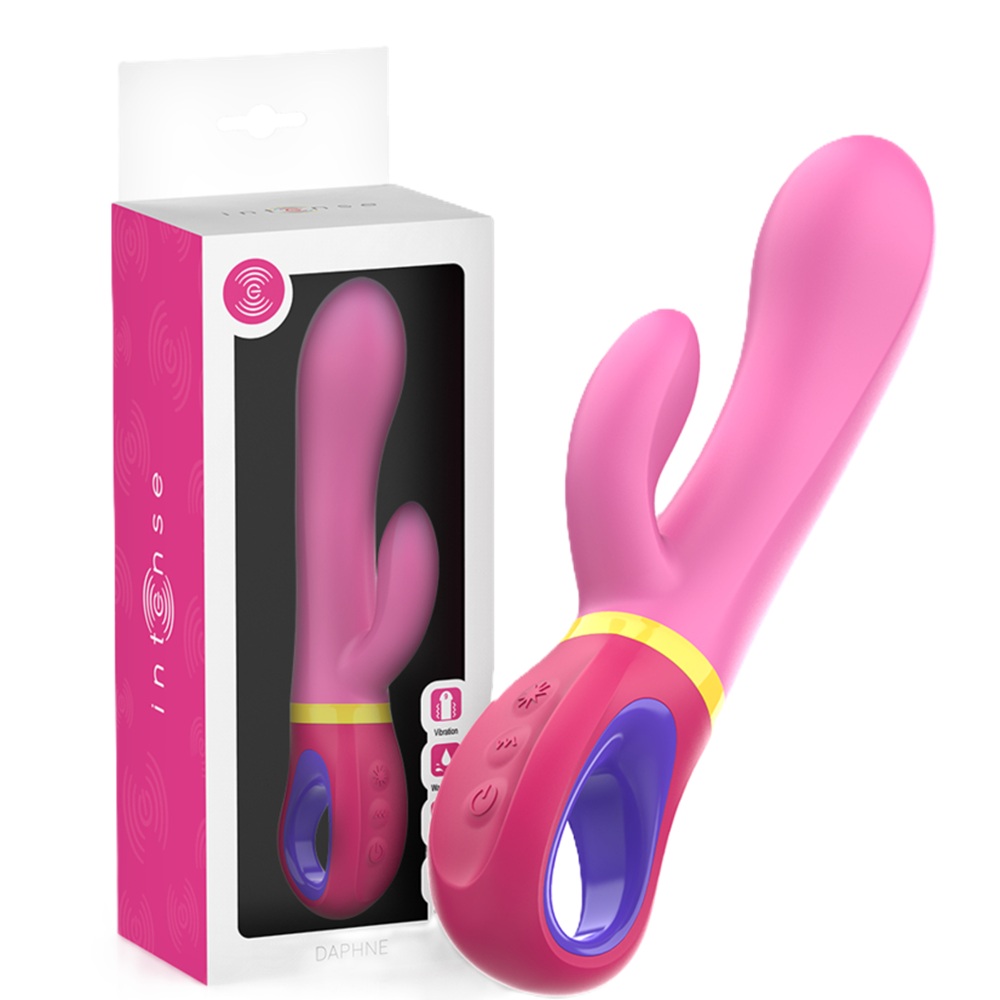 Vibrator roz Rabbit Daphne, 1 bucata, Intense