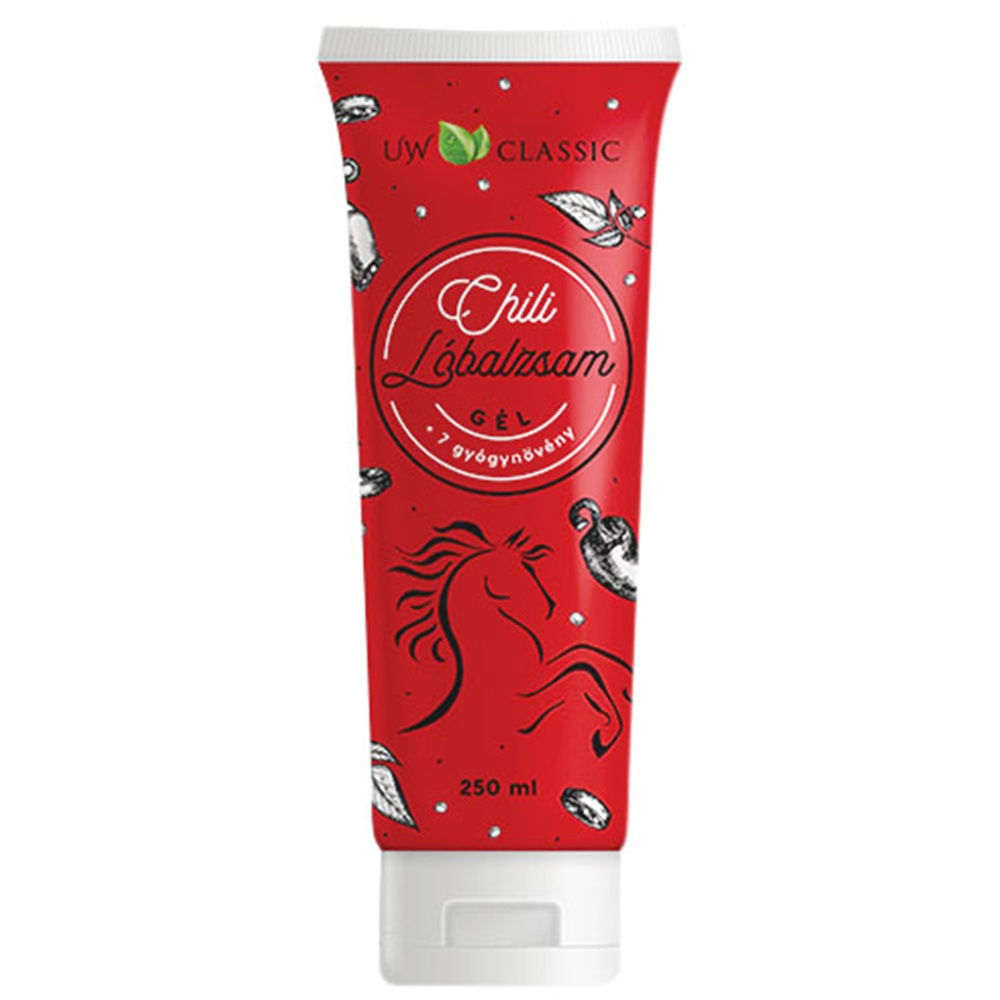 Balsam cu chili Puterea calului, 250 ml, Uw Classic