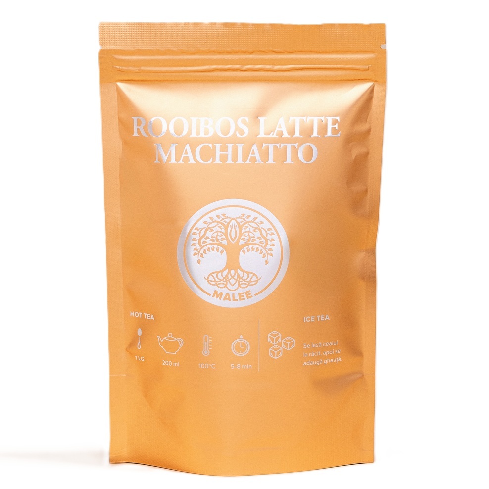 Ceai Rooibos Latte Machiatto, 50 g, Malee
