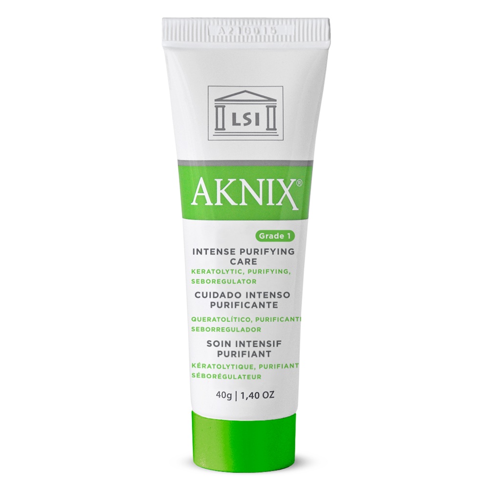 Crema de fata purifianta Aknix, 40 g, Life Science Investments