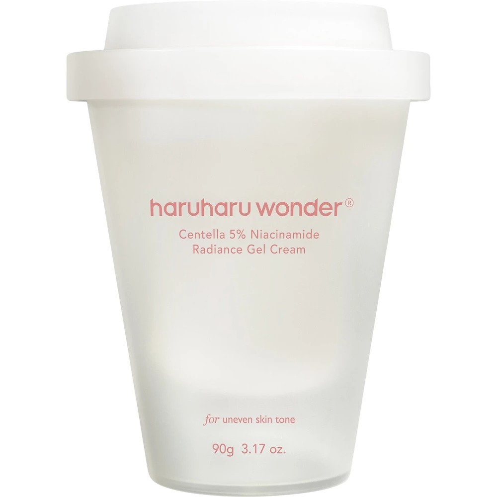 Gel tip crema de fata pentru hidratare cu centella asiatica si 5% niacinamida Centella, 90 g, Haruharu Wonder