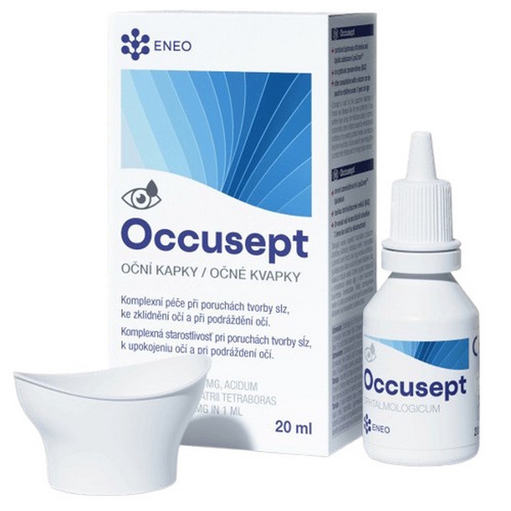 Occusept picaturi pentru ochi, 20 ml, Eneo