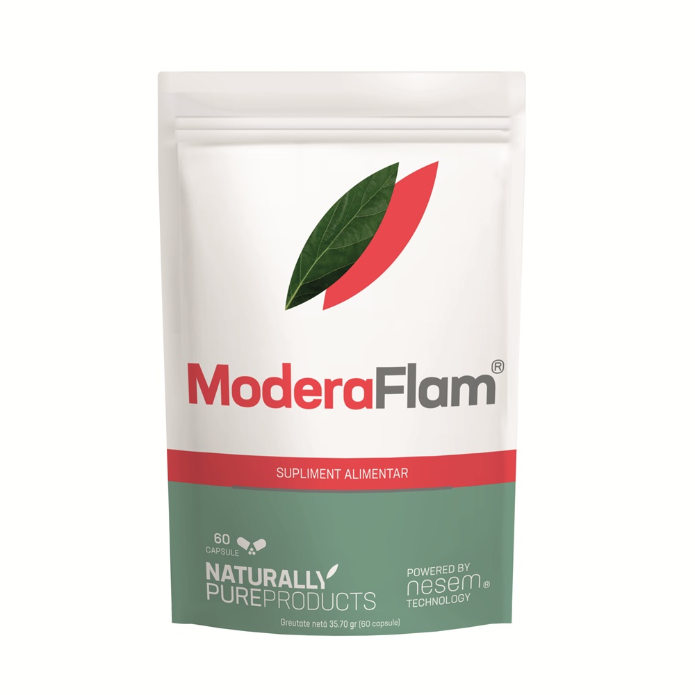 Moderaflam, 60 capsule, Naturally Pure Products